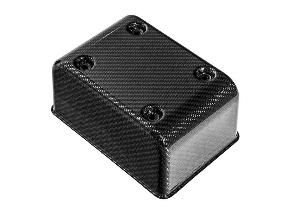 Carbon Electrical Panel / Fuse Box Cover - Gloss Finish. Fits Dyna 1999-2003