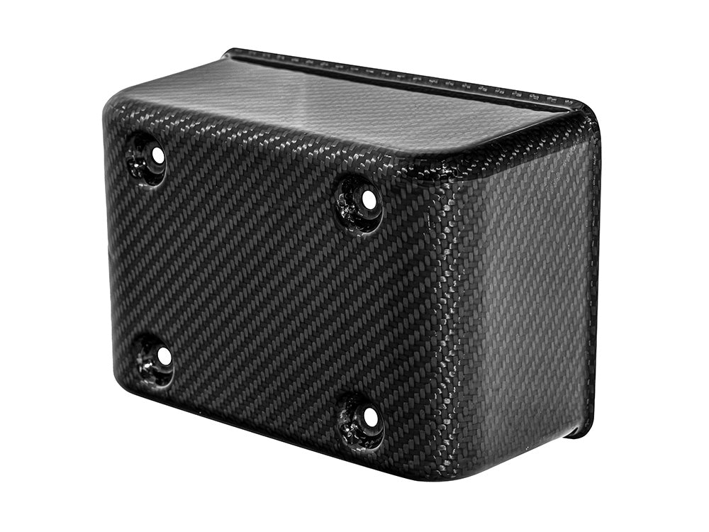 Carbon Electrical Panel / Fuse Box Cover - Gloss Finish. Fits Dyna 1999-2003