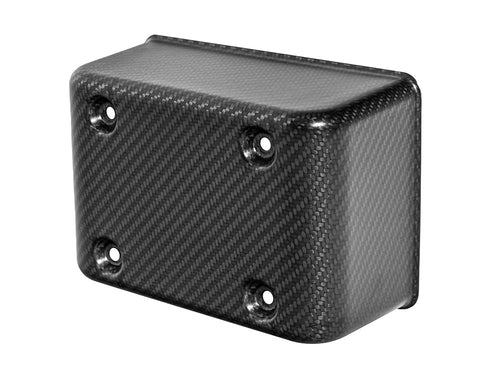 Carbon Electrical Panel / Fuse Box Cover - Matte Finish. Fits Dyna 1999-2003