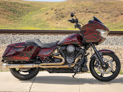 Thrashin X Saddlemen Step-Up Smooth. Fits CVO Touring 2023up, Street Glide & Road Glide 2024up, Touring 2025up