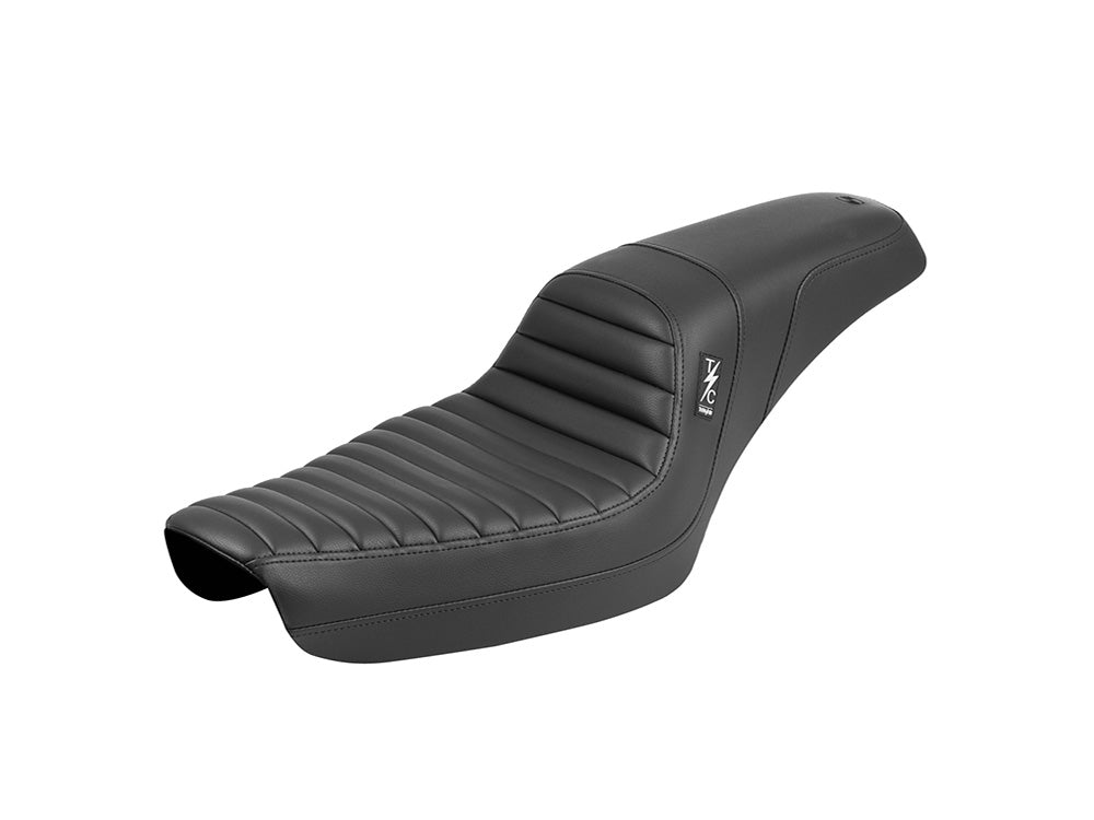 Thrashin X Saddlemen Step-Up Tuck & Roll Dual Seat. Dyna 1996-2003