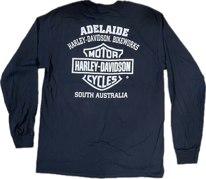 Adelaide Harley-Davidson Screaming Eagle L/Sleeve Tee