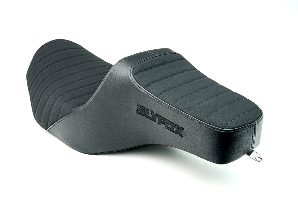 Highnoon Tuck N Roll Dual Seat. Fits CVO Touring 2023up, Street Glide & Road Glide 2024up, Touring 2025up