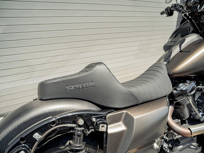 Highnoon Tuck N Roll Dual Seat. Fits Most Touring 2008-2024