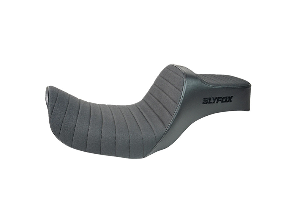 Highnoon Tuck N Roll Dual Seat. Fits Dyna 2006-2017