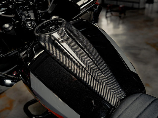 Carbon Dash - Gloss Finish. Fits CVO Touring 2023up, Street Glide & Road Glide 2024up, Touring 2025up
