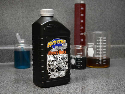 Heavy Duty Platinum Full Synthetic Engine Oil. 20w50 1 Quart Bottle (946ml). Fits Big Twin 1984up