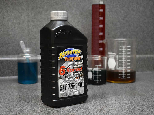 Heavy Duty Platinum Full Synthetic 6 Speed Transmission Oil. 74w140 1 Quart Bottle (946ml). Fits Big Twin 2006up.