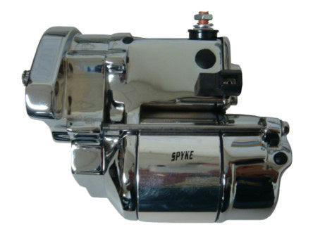 1.4kw Starter Motor - Chrome. Fits Big Twin 1989-2006.