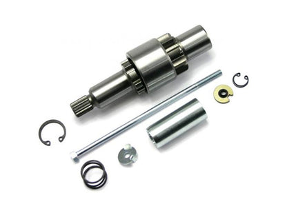Starter Jackshaft Assembly with 9 Tooth Pinion Gear For OEM 66 Tooth Starter Ring. Fits Big Twin Models 1989-1993.