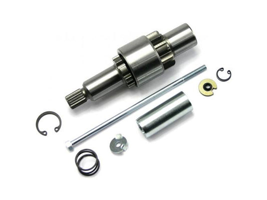 Starter Jackshaft Assembly with 9 Tooth Pinion Gear For OEM 66 Tooth Starter Ring. Fits Big Twin Models 1989-1993.