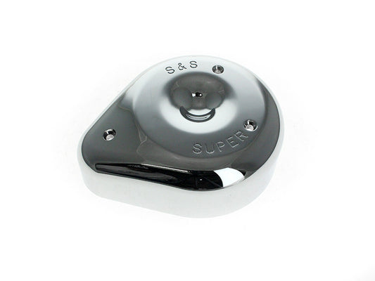 Teardrop Air Cleaner Cover - Chrome.