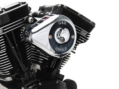 Stealth Mini Teardrop Air Cleaner Cover - Chrome.
