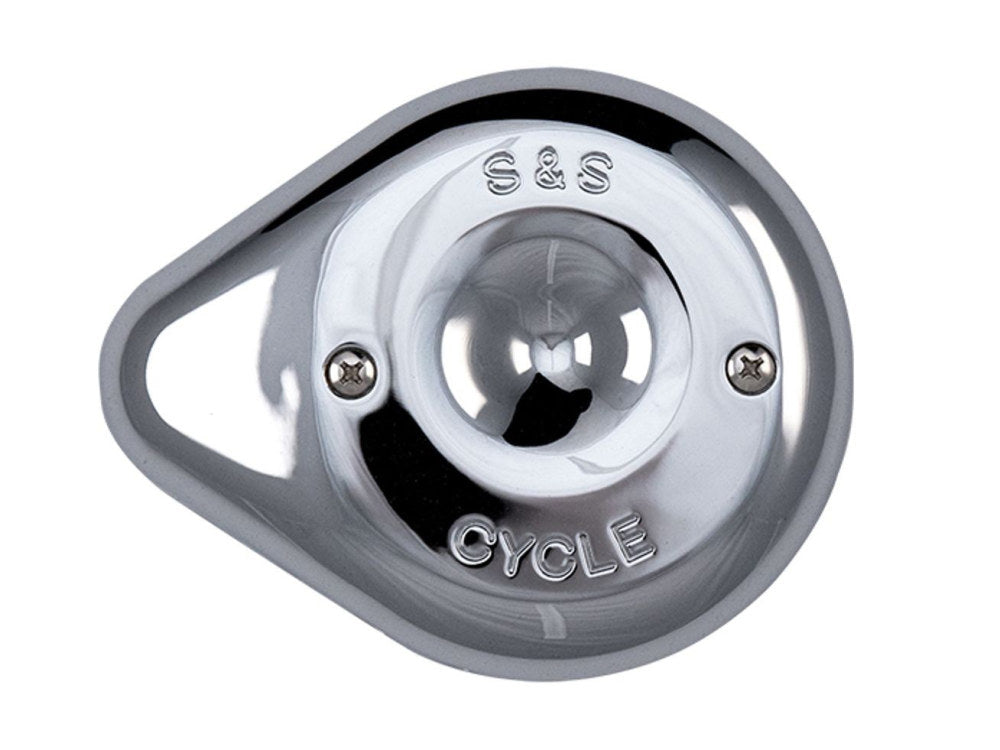 Stealth Mini Teardrop Air Cleaner Cover - Chrome.
