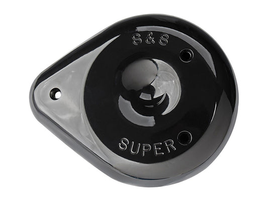 Teardrop Air Cleaner Cover - Black.