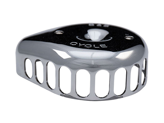 Mini Teardrop Air Cleaner Kit - Chrome. Fits Sportster 1991-2006 with CV Carburettor.