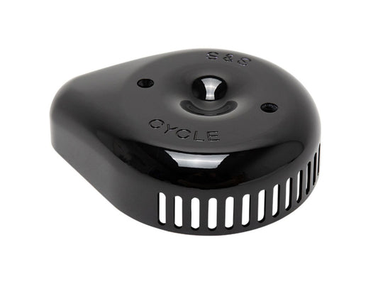 Slasher Teardrop Air Cleaner Cover - Black. Fits S&S Stealth Air Cleaners.
