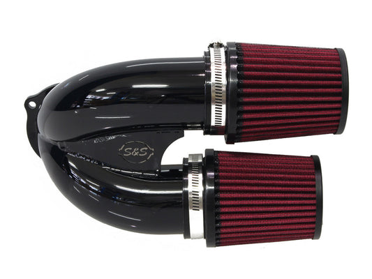 Tuned Induction Air Cleaner Kit - Gloss Black. Fits Touring 2017-2024 & Softail 2018-2024