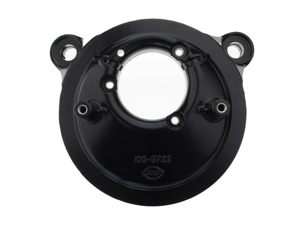Air Stinger Stealth Air Cleaner Kit - Brushed S&S Ring. Fits Big Twins 1993-2017 with CV Carb or Cable Operated Delphi EFI.