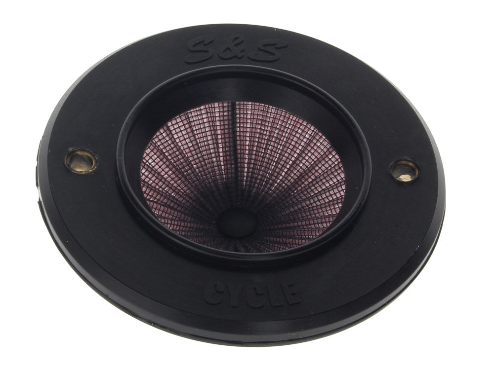 Air Stinger Stealth Air Cleaner Kit - Black Teardrop. Fits Big Twins 1993-2017 with CV Carb or Cable Operated Delphi EFI.