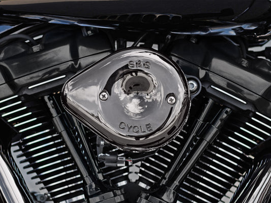 Mini Teardrop Air Cleaner Kit - Lava. Fits Touring 2017-2024 & Softail 2018-2024