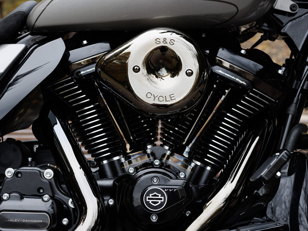 Mini Teardrop Air Cleaner Kit - Lava. Fits CVO Touring 2023up, Street Glide & Road Glide 2024up, Touring 2025up & Softail 2025up