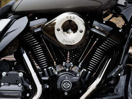 Mini Teardrop Air Cleaner Kit - Lava. Fits CVO Touring 2023up, Street Glide & Road Glide 2024up, Touring 2025up & Softail 2025up
