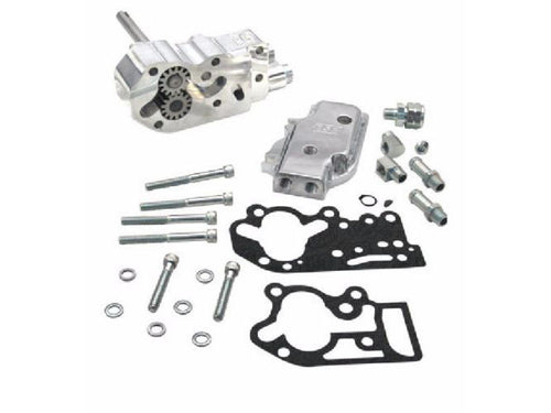 Oil Pump - Polished. Fits Big Twins 1992-1999.