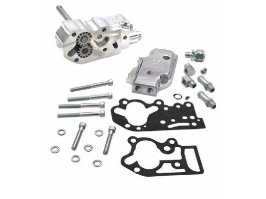 Oil Pump - Polished. Fits Big Twins 1992-1999.