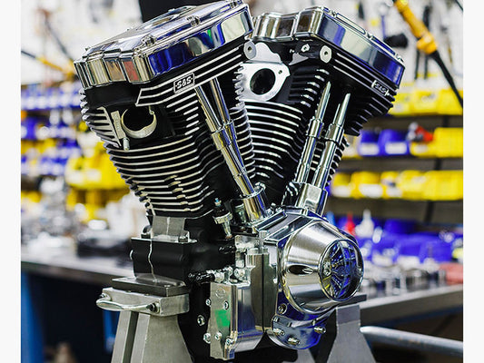 124ci Evo Engine - Black With Chrome Covers