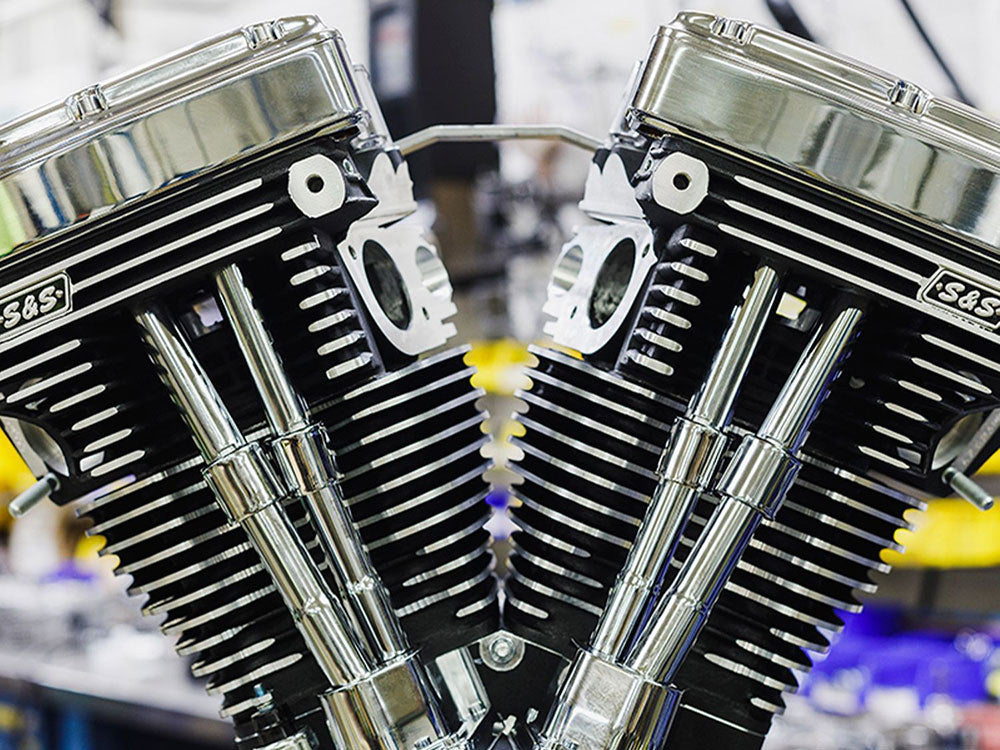 124ci Evo Engine - Black With Chrome Covers
