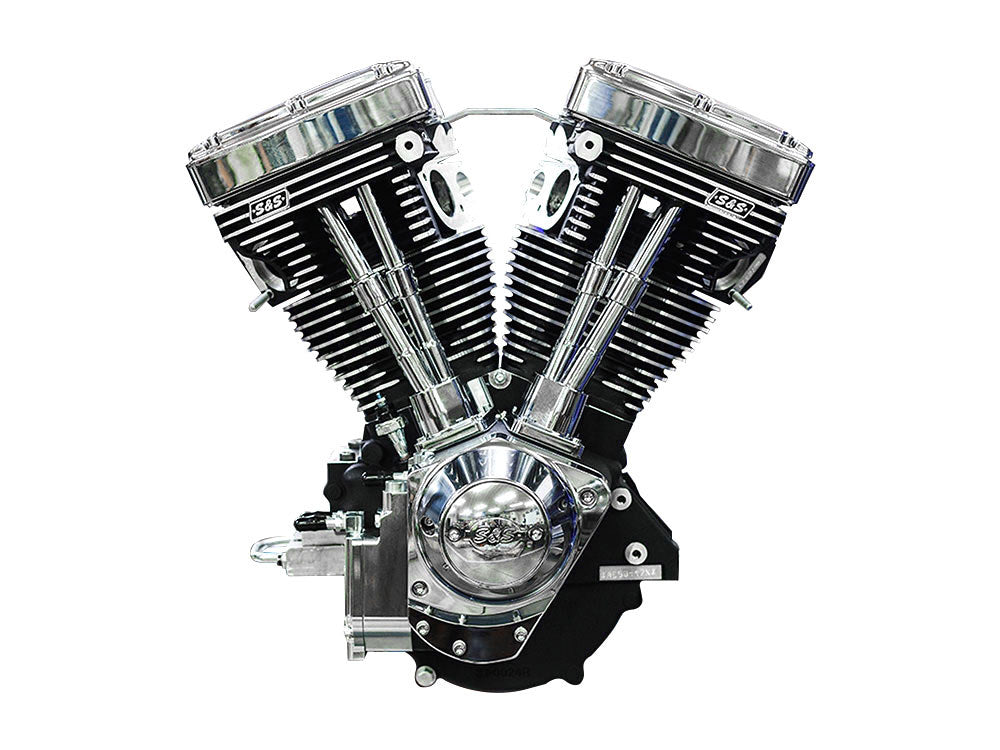 124ci Evo Engine - Black With Chrome Covers