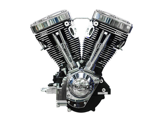 124ci Evo Engine - Black With Chrome Covers