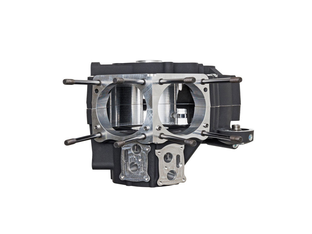 Crankcase Assembly - Black. Fits Touring 2017up