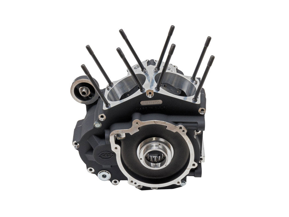 Crankcase Assembly - Black. Fits Touring 2017up