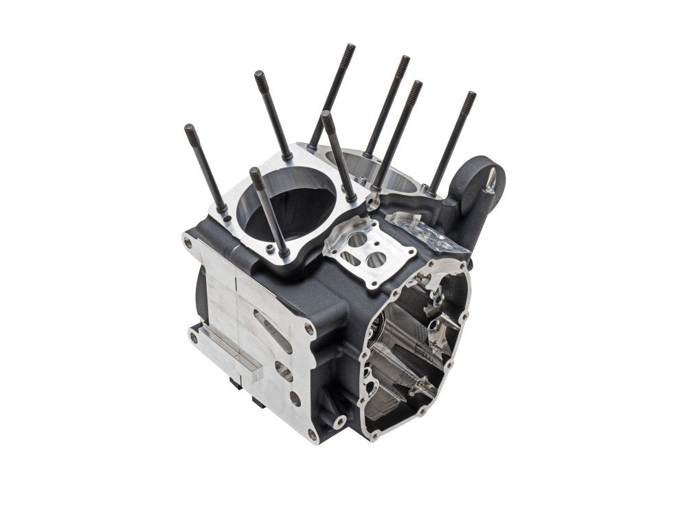 Crankcase Assembly - Black. Fits Touring 2017up