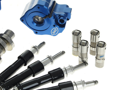 Cam Chest Kit with HPT496 Chain Drive Camshaft & Black Pushrod Covers. Fits Touring 2017up & Softail 2018up with Oil Cooled Engines