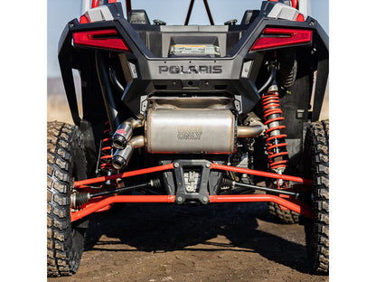 Power Tune XTO UTV Exhaust - Stainless Steel with Race Muffler. Fits Polaris RZR Pro XP 2020up.