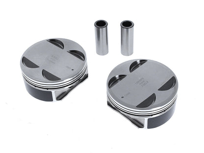 Std Pistons with 11.0:1 Compression Ratio. Fits Milwaukee-Eight 2017up with Big Bore 114ci to 128ci Engine.