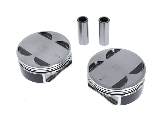 Std Pistons with 11.0:1 Compression Ratio. Fits Milwaukee-Eight 2017up with Big Bore 114ci to 128ci Engine.