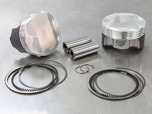 Std Dome Top Pistons with 11:1 Compression Ratio. Fits Royal Enfield 650 Twins 2019up