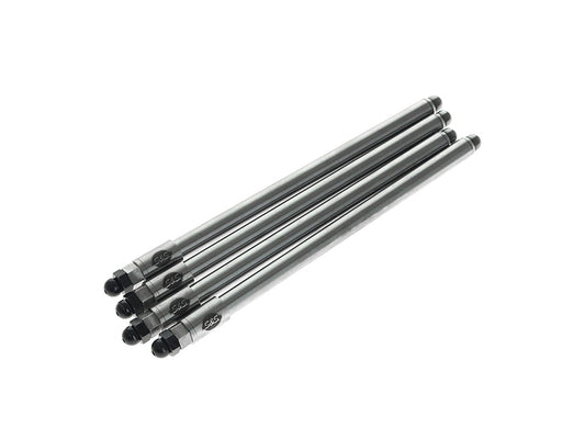 Replacement Quickee Adjustable Pushrods, For S&S Pushrod Kits That Include Covers. Fits Twin Cam 1999-2017, Sportster 1986-2021 & Milwaukee-Eight 2017up.