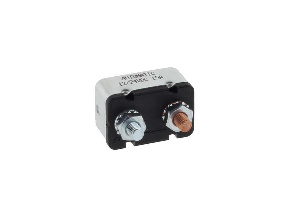 15 Amp Circuit Breaker.