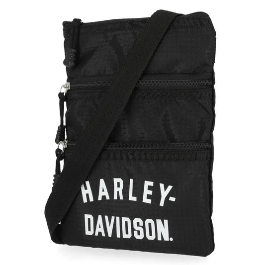 Harley-Davidson® Deluxe Nylon Crossbody Bag w/ Adjustable Strap