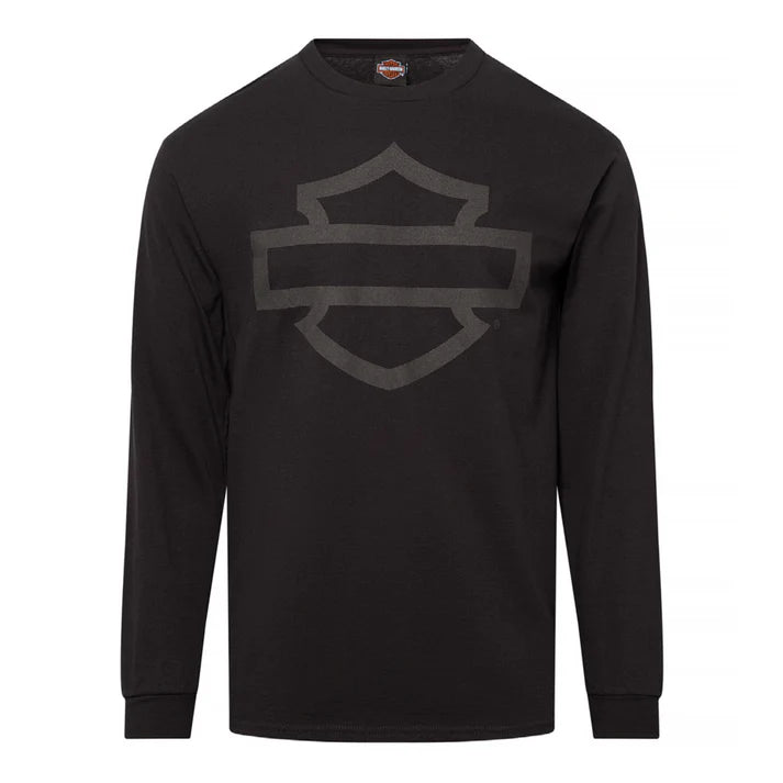 Adelaide Harley-Davidson L/S Silhouette B&S Tee