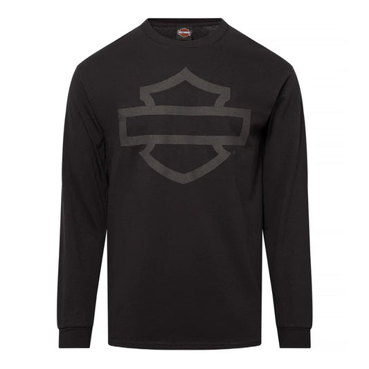 Adelaide Harley-Davidson L/S Silhouette B&S Tee