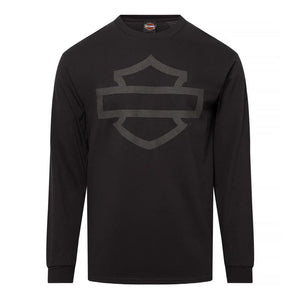 Adelaide Harley-Davidson L/S Silhouette B&S Tee