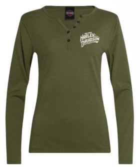 Adelaide Harley-Davidson Women's Spirited Long Sleeve Tee