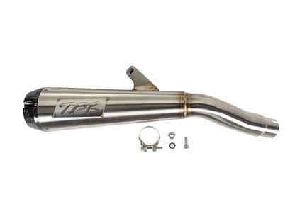 Comp-S Slip-On Muffler - Stainless with Carbon Fiber End Cap. Fits Honda CMX / Rebel 1100cc 2021up.