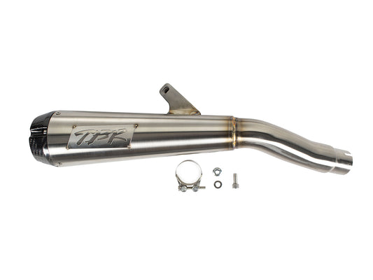 Comp-S Slip-On Muffler - Stainless with Carbon Fiber End Cap. Fits Honda CMX / Rebel 1100cc 2021up.
